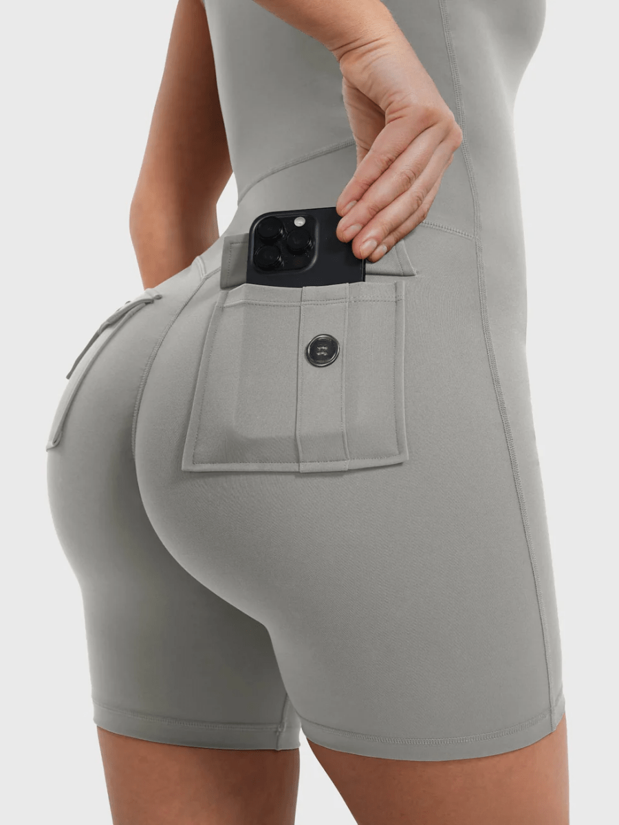 NÁRIA™ Softline Cargo Romper - LEVEFIT