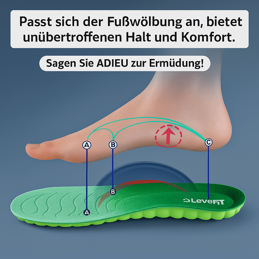 Perfect addition to your purchase – 4D gel insole - LEVEFIT