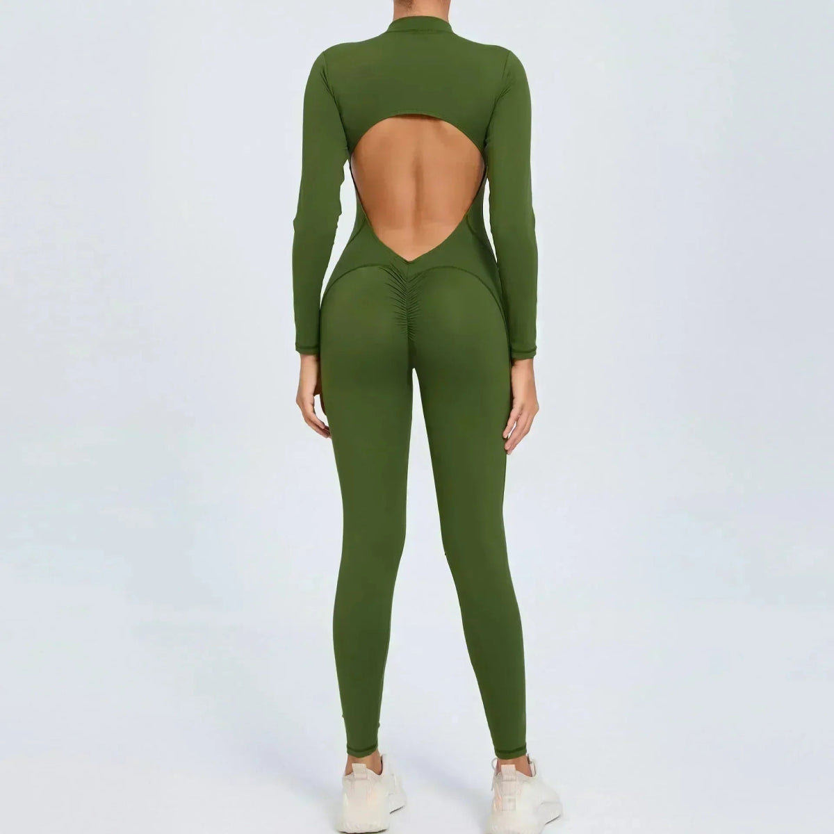 Seamless Zip Jumpsuit - LEVEFIT