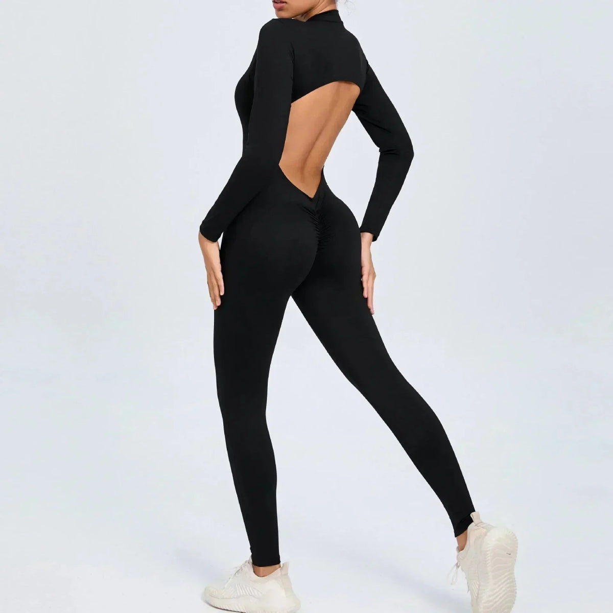 Seamless Zip Jumpsuit - LEVEFIT