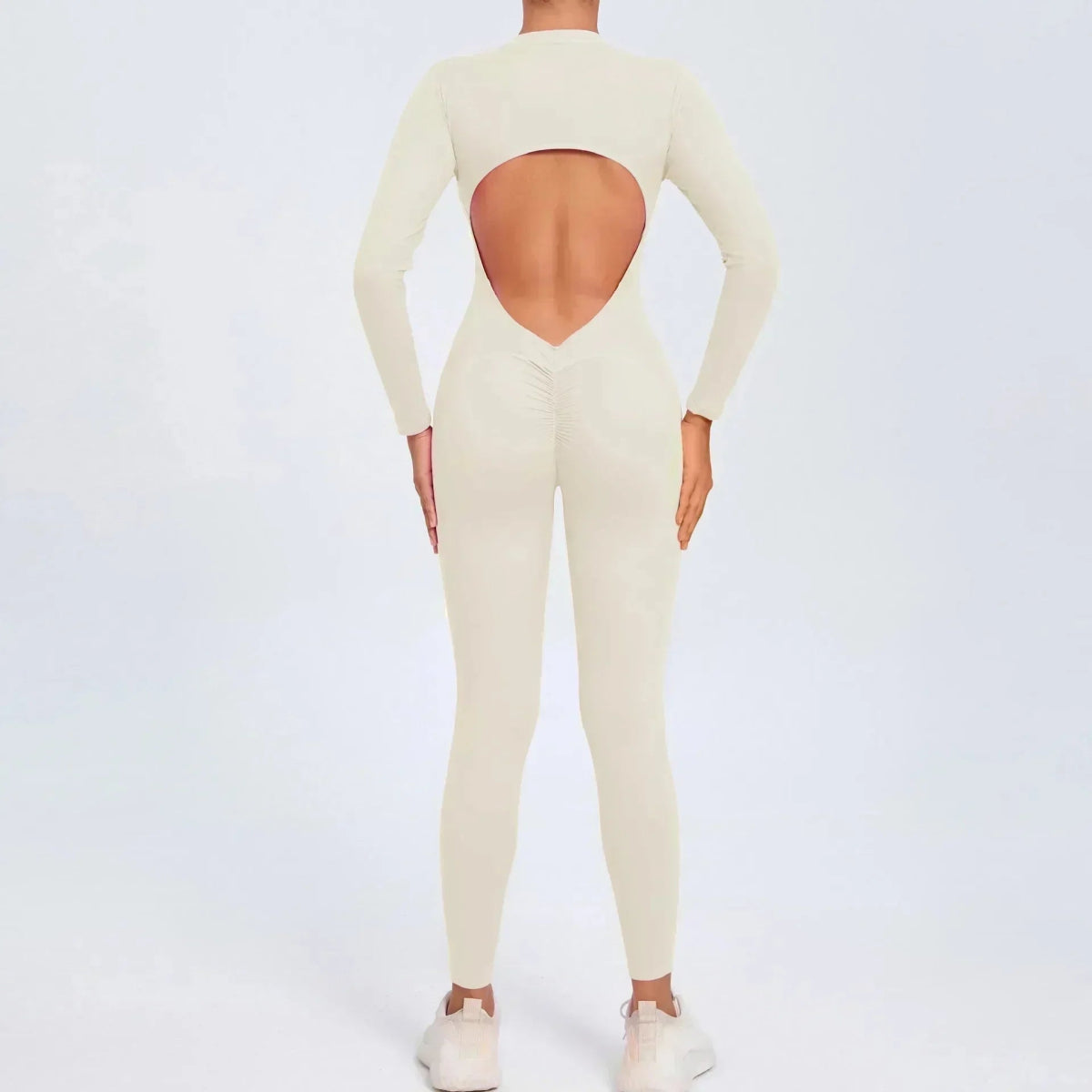 Seamless Zip Jumpsuit - LEVEFIT