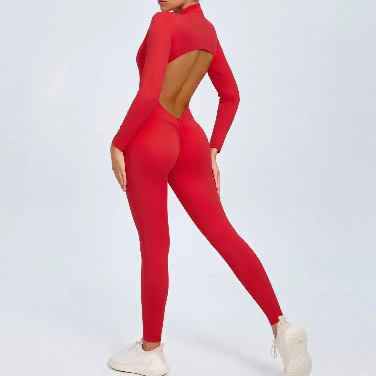 Seamless Zip Jumpsuit - LEVEFIT