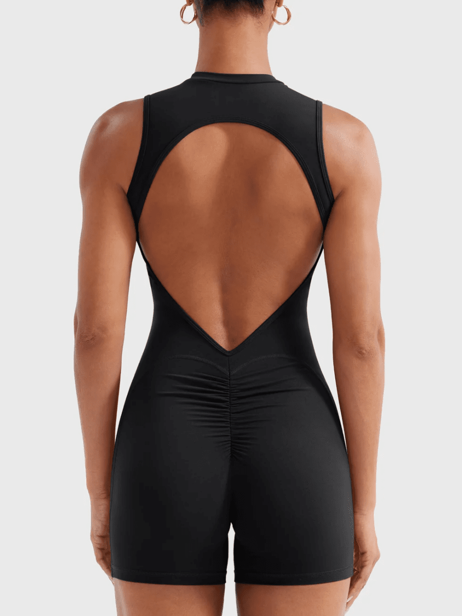 SERENE™ Softline Open Back Romper - LEVEFIT