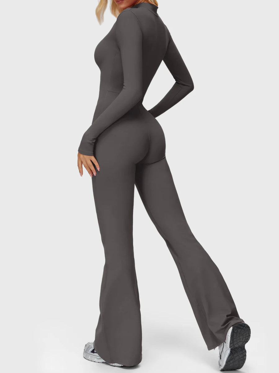 Tuta con zip e svasatura Silhouette - LEVEFIT