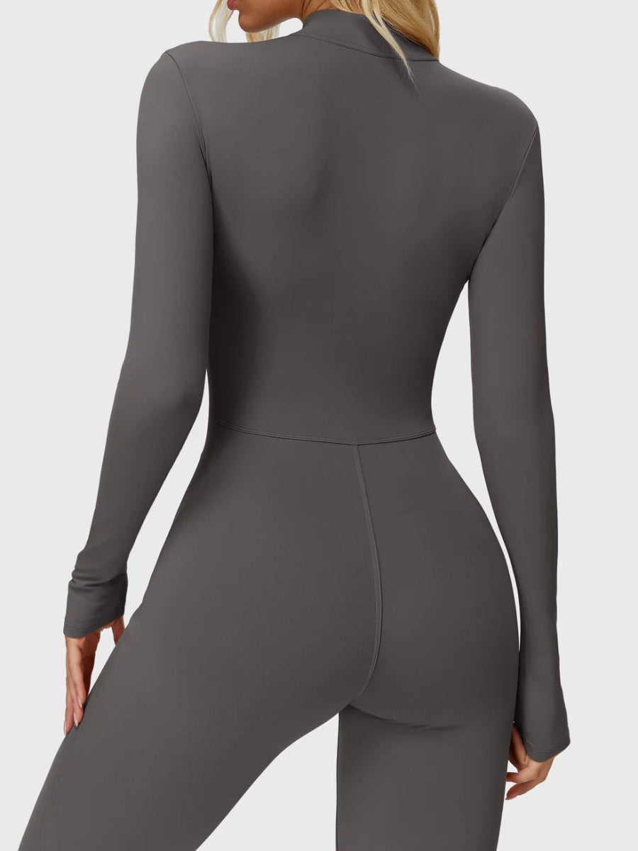 Tuta con zip e svasatura Silhouette - LEVEFIT