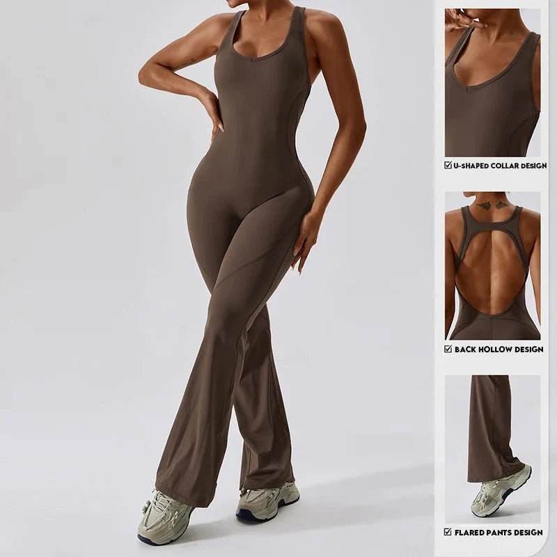 V - Back™ Jumpsuit - LEVEFIT