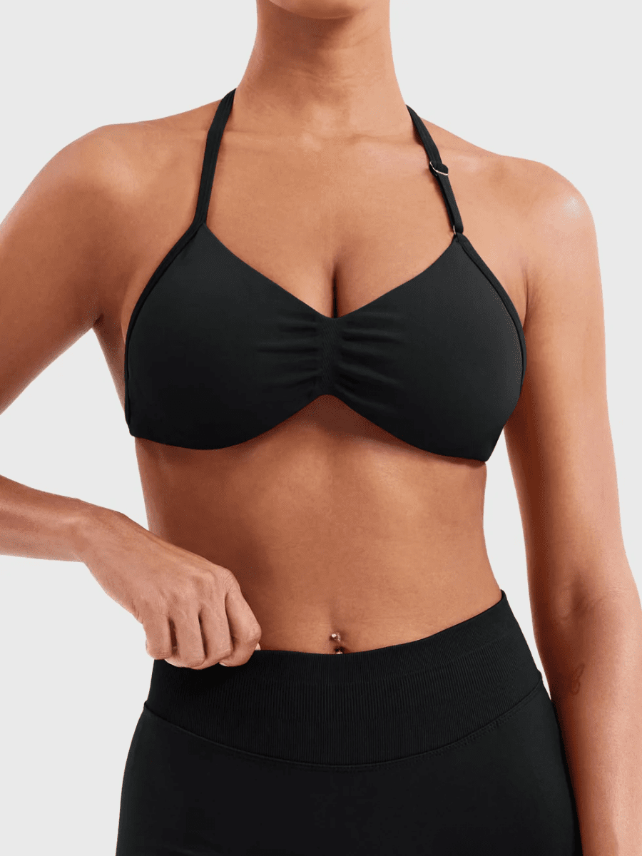 VELORA™ Soft Halter Bra - LEVEFIT
