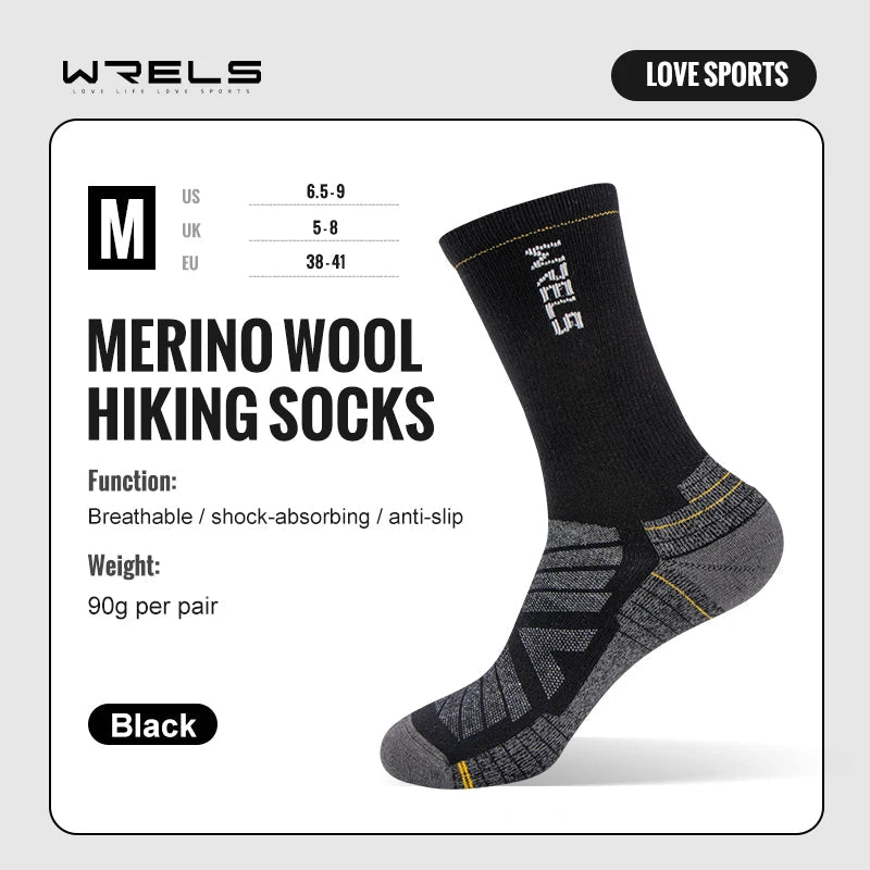 WRELS Merino Sportsocken - LEVEFIT