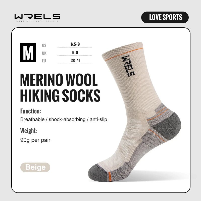 WRELS Merino Sportsocken - LEVEFIT